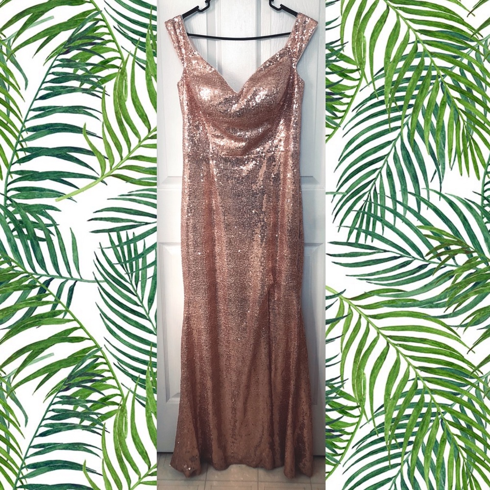 Sequined dress!